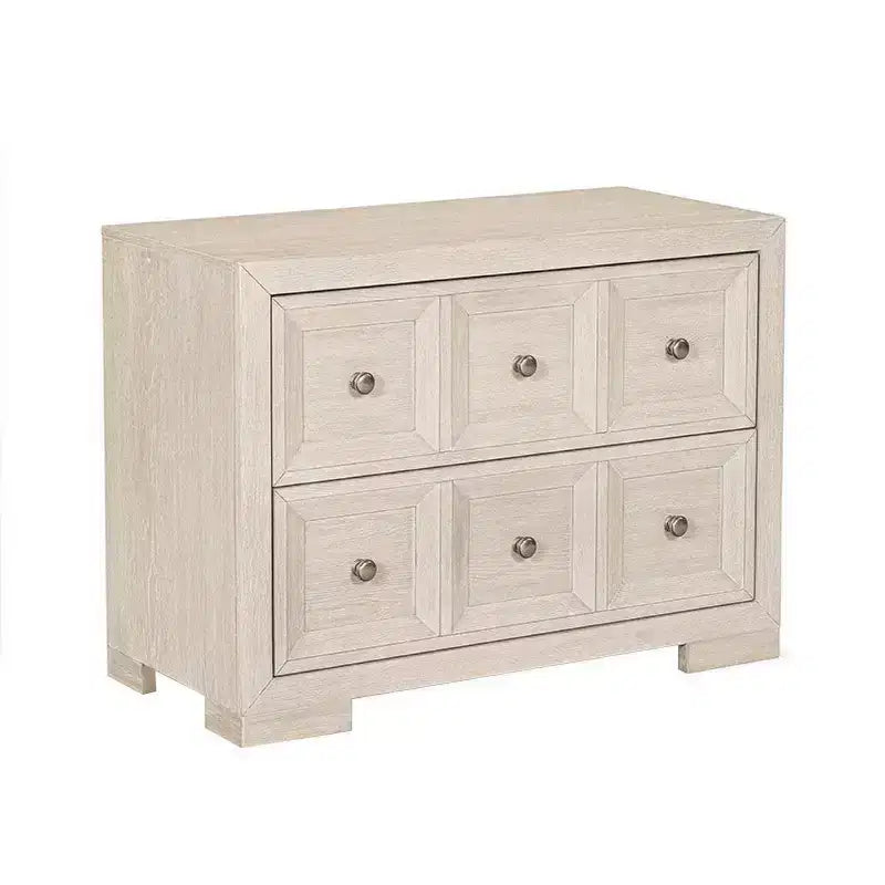 Royal Hampton Oversized Nightstand | USB A-C | 2 Drawers | 38 Inch