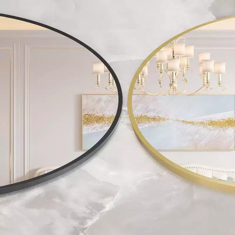 Round Mirror , Circle Wall Mirror for Bathroom and Entryway