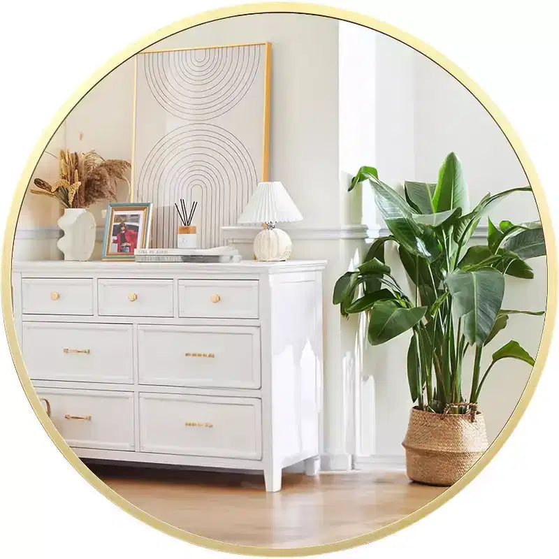 Round Mirror , Circle Wall Mirror for Bathroom and Entryway