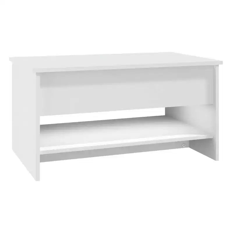 Coffee Table White Engineered wood Moderate Adjustable Armrests