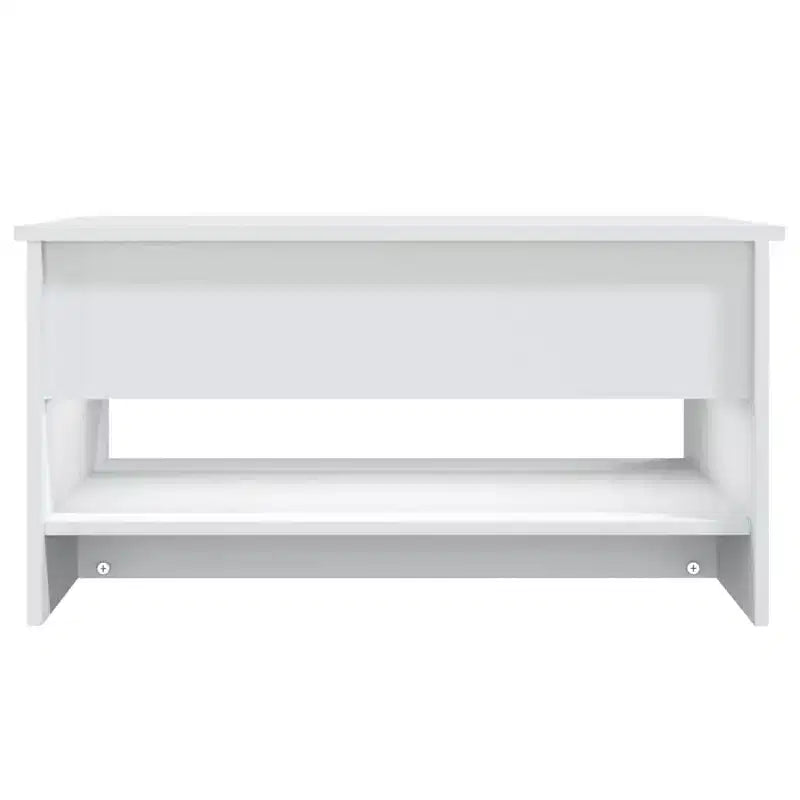 Coffee Table White Engineered wood Moderate Adjustable Armrests