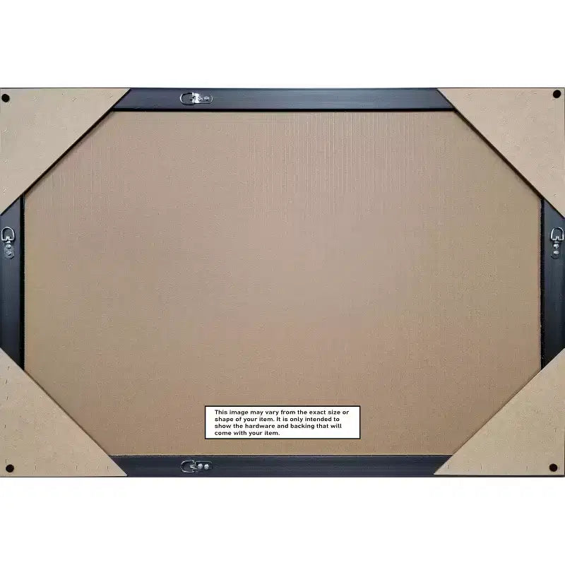 Amanti Art Incline Beveled Wood Framed Bathroom Vanity Wall Mirror