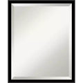 Amanti Art Incline Beveled Wood Framed Bathroom Vanity Wall Mirror