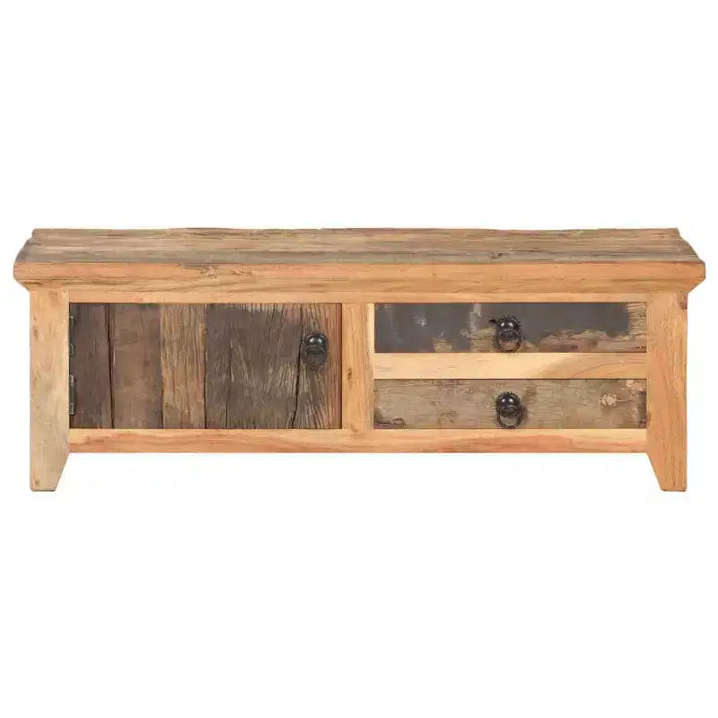 vidaXL Coffee Table Natural wood Solid Reclaimed Wood, Solid Acacia Wood