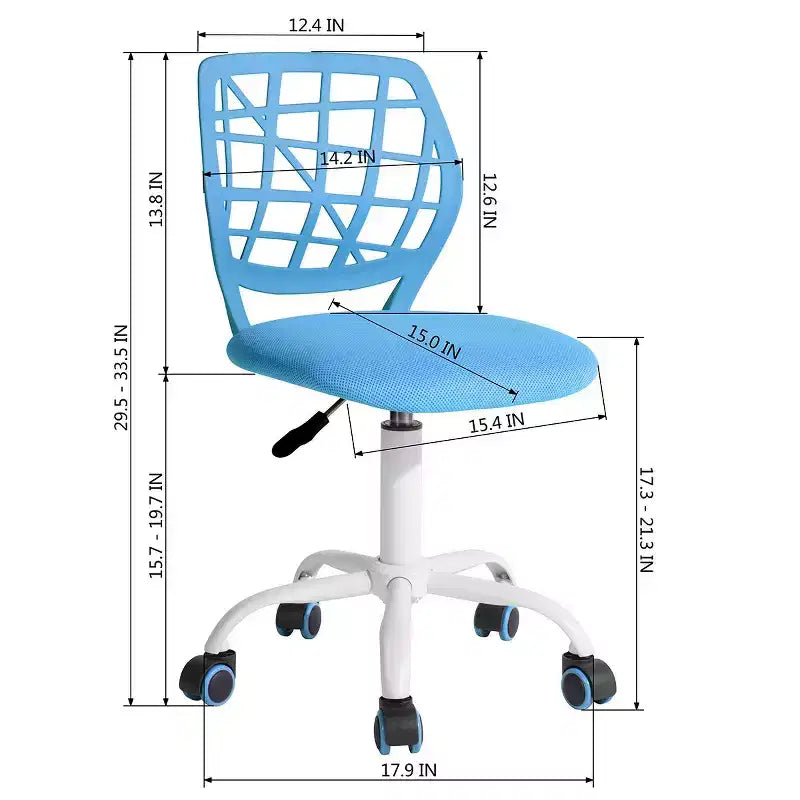 Homy Casa Ergonomic Office Chair with Adjustable Height & PP Backrest