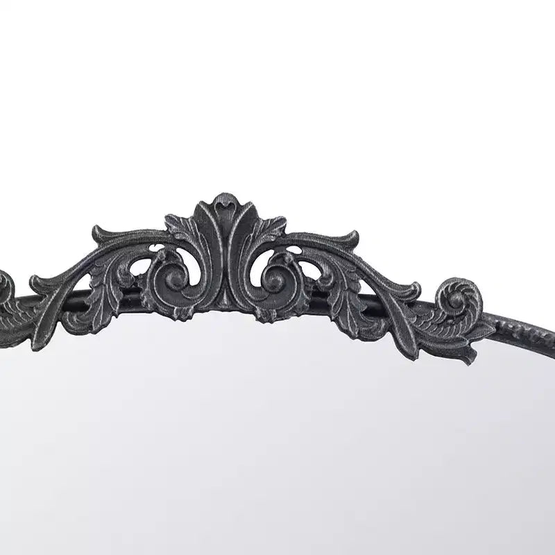 Okak Vintage Mirror with Baroque Inspired Frame, Bathroom Mirror with Exquisite Relief, Vanity Mirror for Living Room, Bathroom