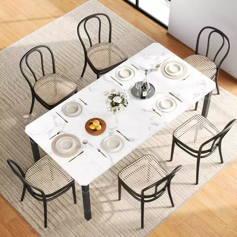 79 Large Industrial Dining Room Table for 6-8 People Rectangular Wood Kitchen Table Modern Farmhouse Dining Table Kitchen Dining Room Table