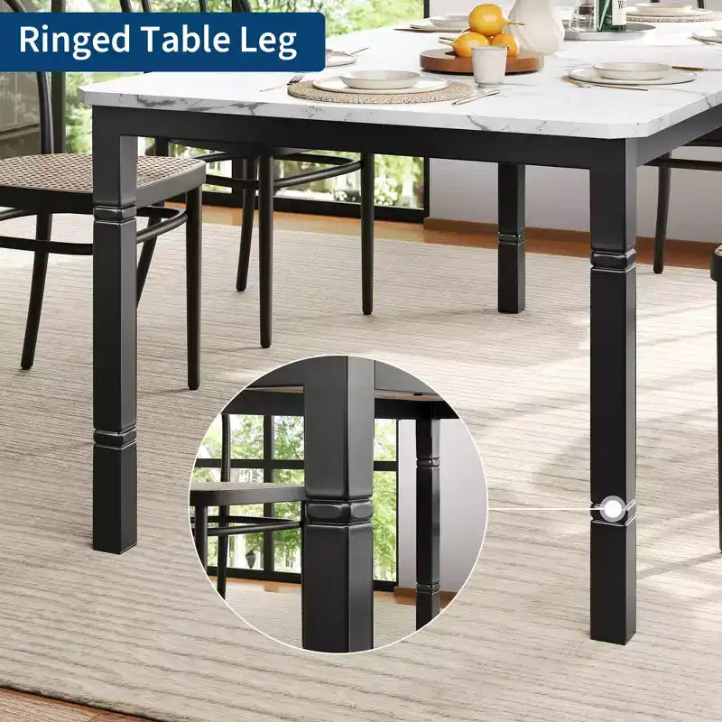 79 Large Industrial Dining Room Table for 6-8 People Rectangular Wood Kitchen Table Modern Farmhouse Dining Table Kitchen Dining Room Table