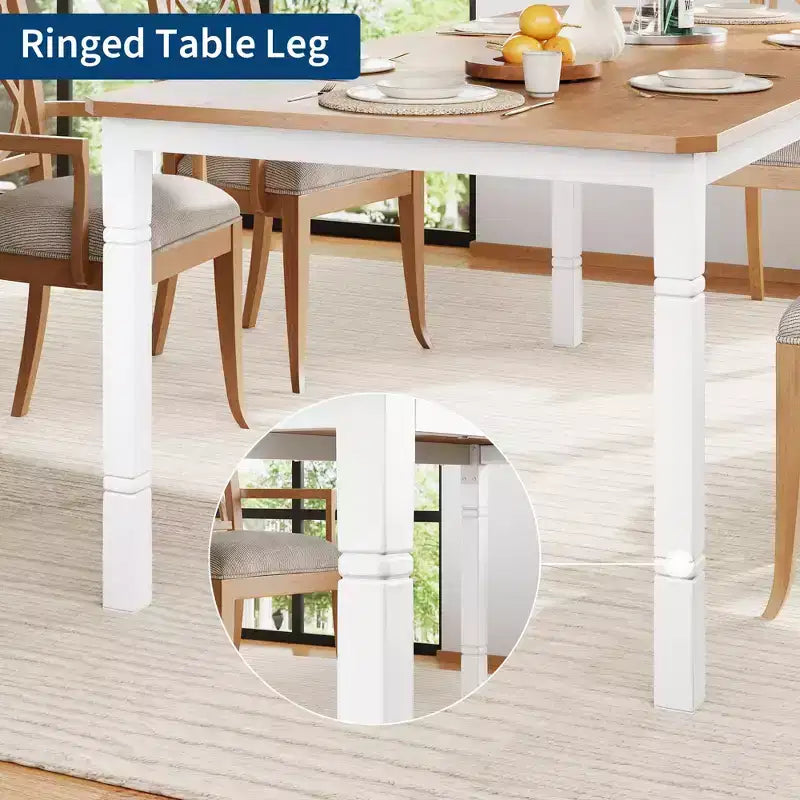 79 Large Industrial Dining Room Table for 6-8 People Rectangular Wood Kitchen Table Modern Farmhouse Dining Table Kitchen Dining Room Table