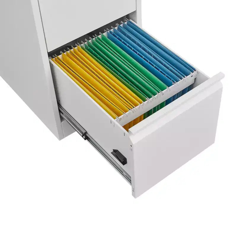 4 Drawer File Cabinet, Metal Storage Cabinet for Home Office, Steel Storage Drawer Hanging Letter /Legal/f4/a4 Files
