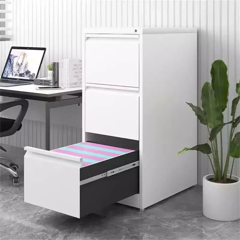 4 Drawer File Cabinet, Metal Storage Cabinet for Home Office, Steel Storage Drawer Hanging Letter /Legal/f4/a4 Files