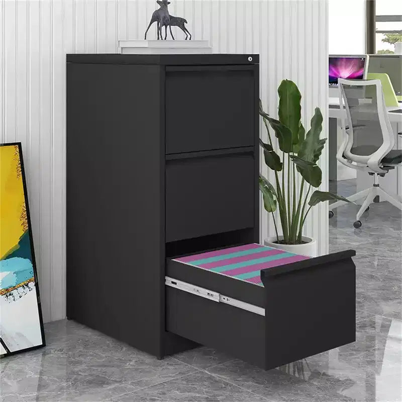 4 Drawer File Cabinet, Metal Storage Cabinet for Home Office, Steel Storage Drawer Hanging Letter /Legal/f4/a4 Files
