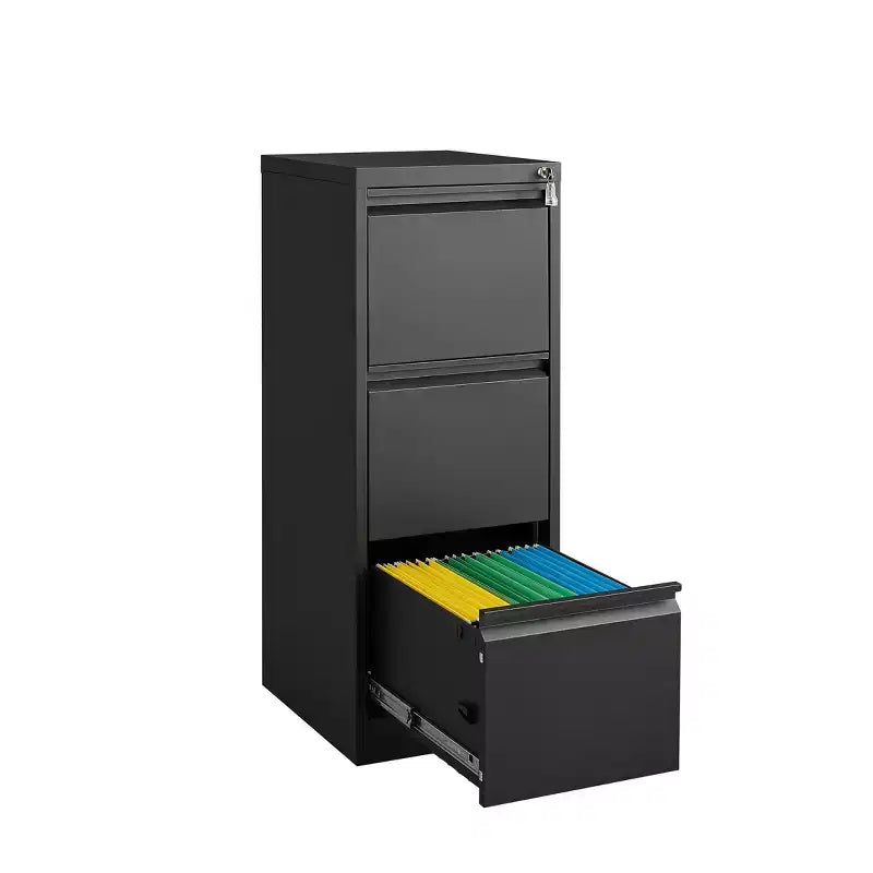 4 Drawer File Cabinet, Metal Storage Cabinet for Home Office, Steel Storage Drawer Hanging Letter /Legal/f4/a4 Files