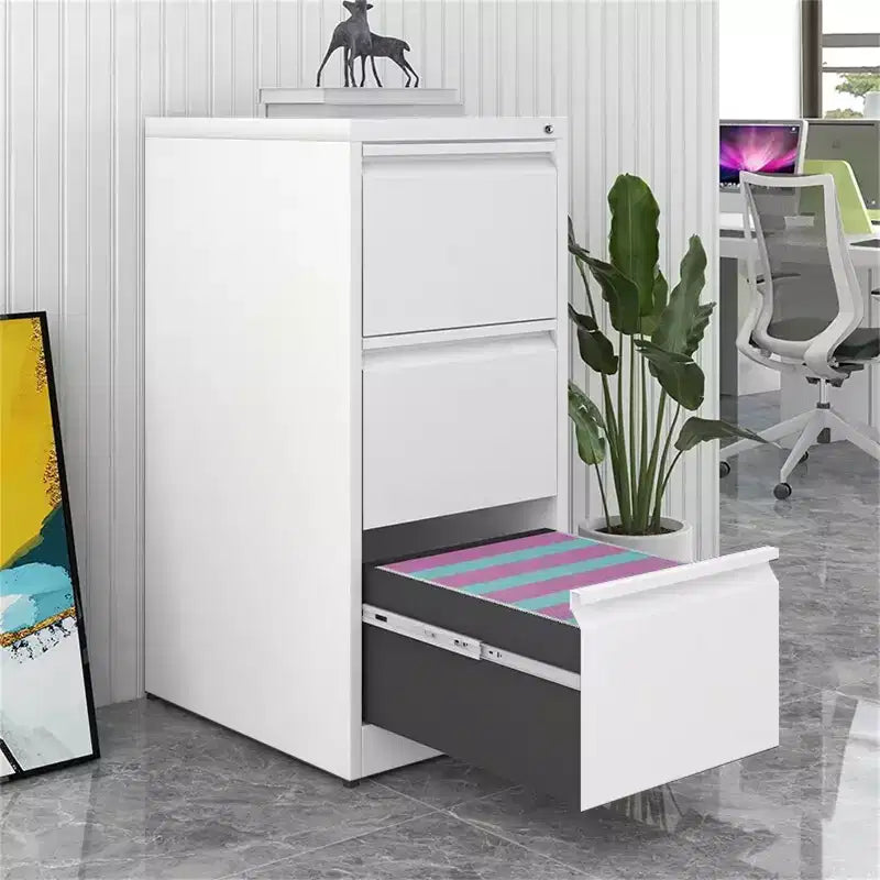 4 Drawer File Cabinet, Metal Storage Cabinet for Home Office, Steel Storage Drawer Hanging Letter /Legal/f4/a4 Files