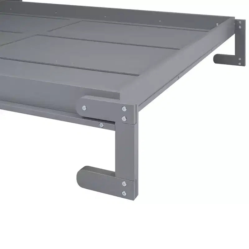 Queen Size Murphy Bed with Storage Shelf, Queen Wood Cabinet Beds Foldable Wall Bed Frame for Guest Room Home Office