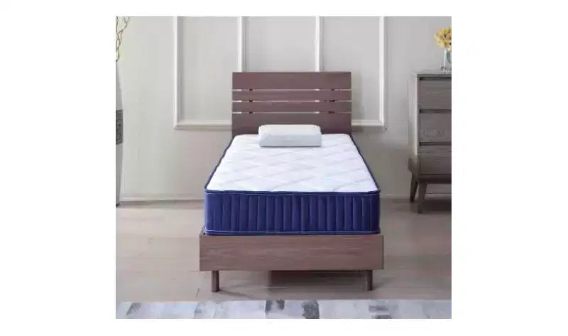 Okak 6IN Medium Soft Breathable Mattress, Memory Foam Mattress with Spring and Adaptive Support, Mattress in a Box for Kid and Teens