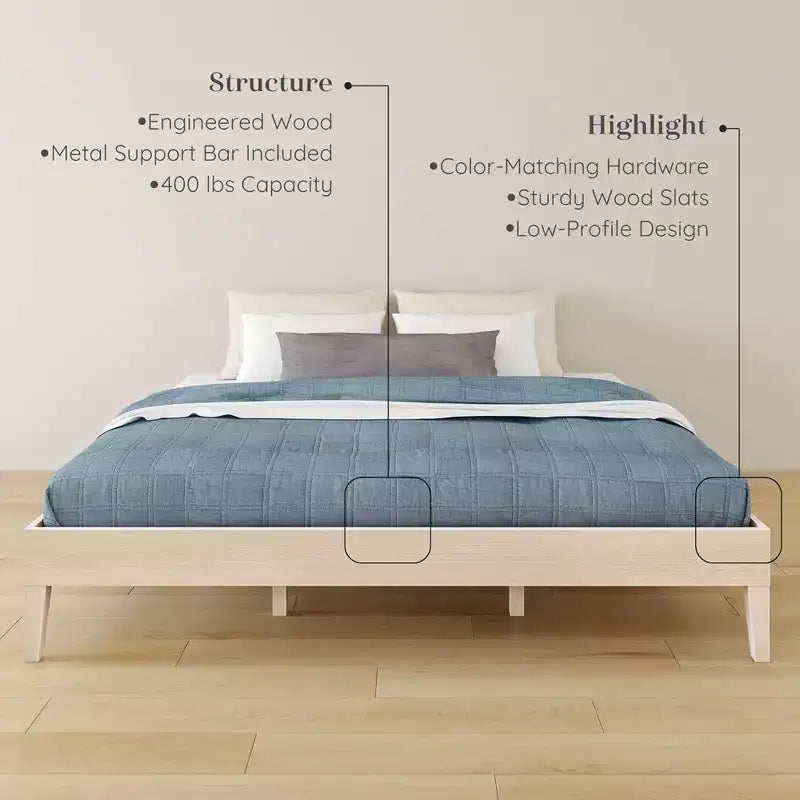 Bear Platform Bed (King)