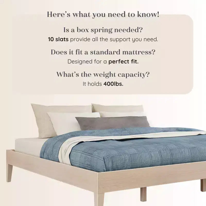 Bear Platform Bed (King)