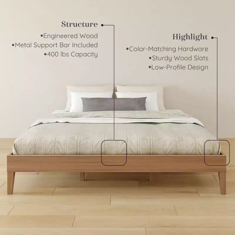 Bear Platform Bed (King)